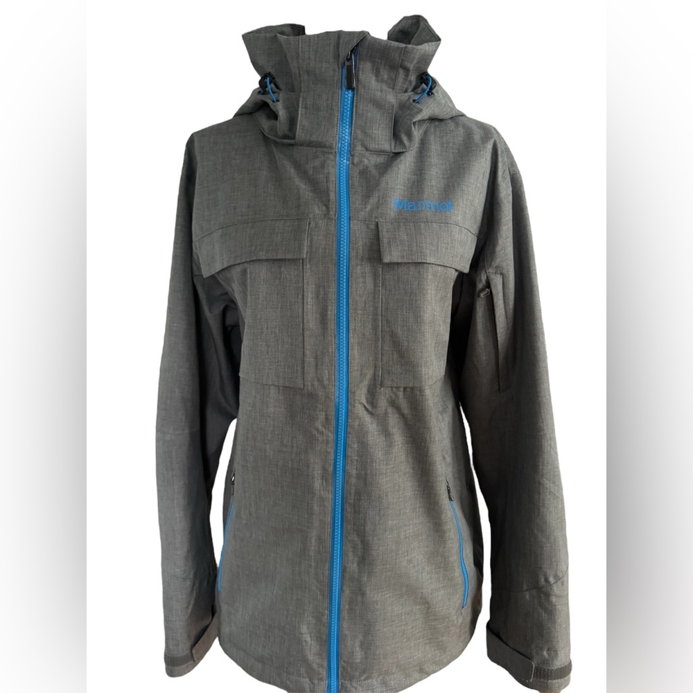 Marmot Radius Snowboard/Ski Jacket Men’s Size M, Gray, Blue